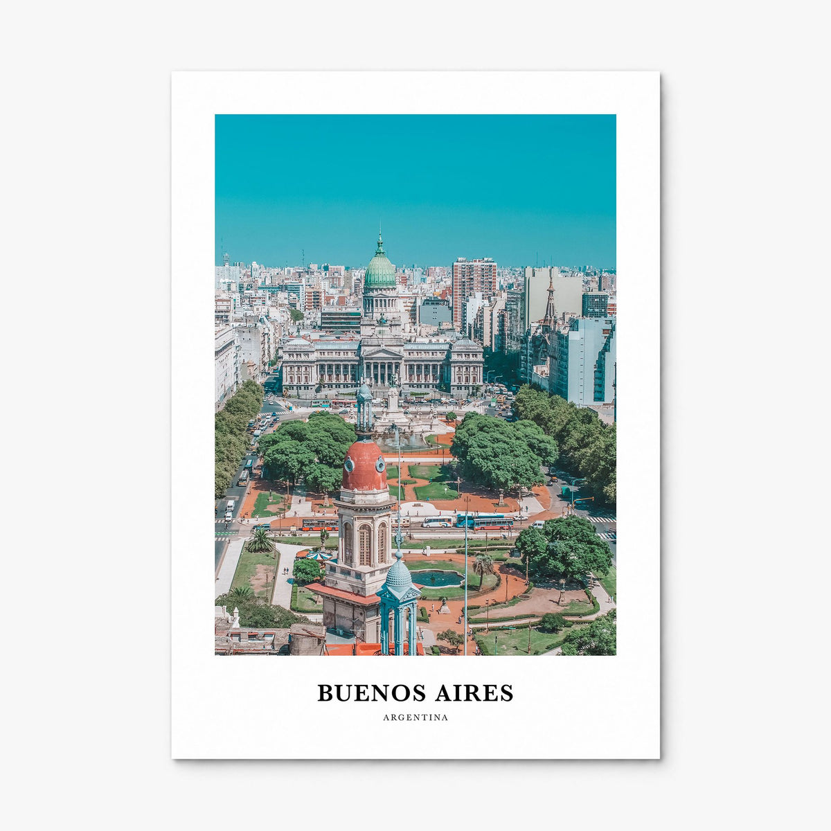 Buenos Aires Classic No 2 Poster, print only (unframed)