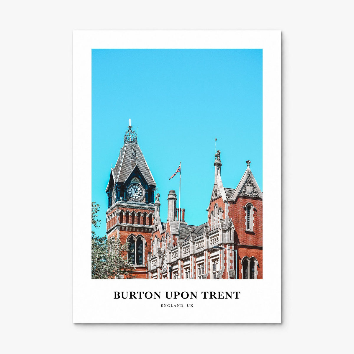 Burton upon Trent Classic Poster, print only (unframed)