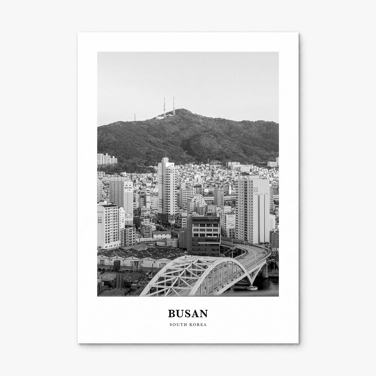 Busan Classic No 2 Poster, print only (unframed)
