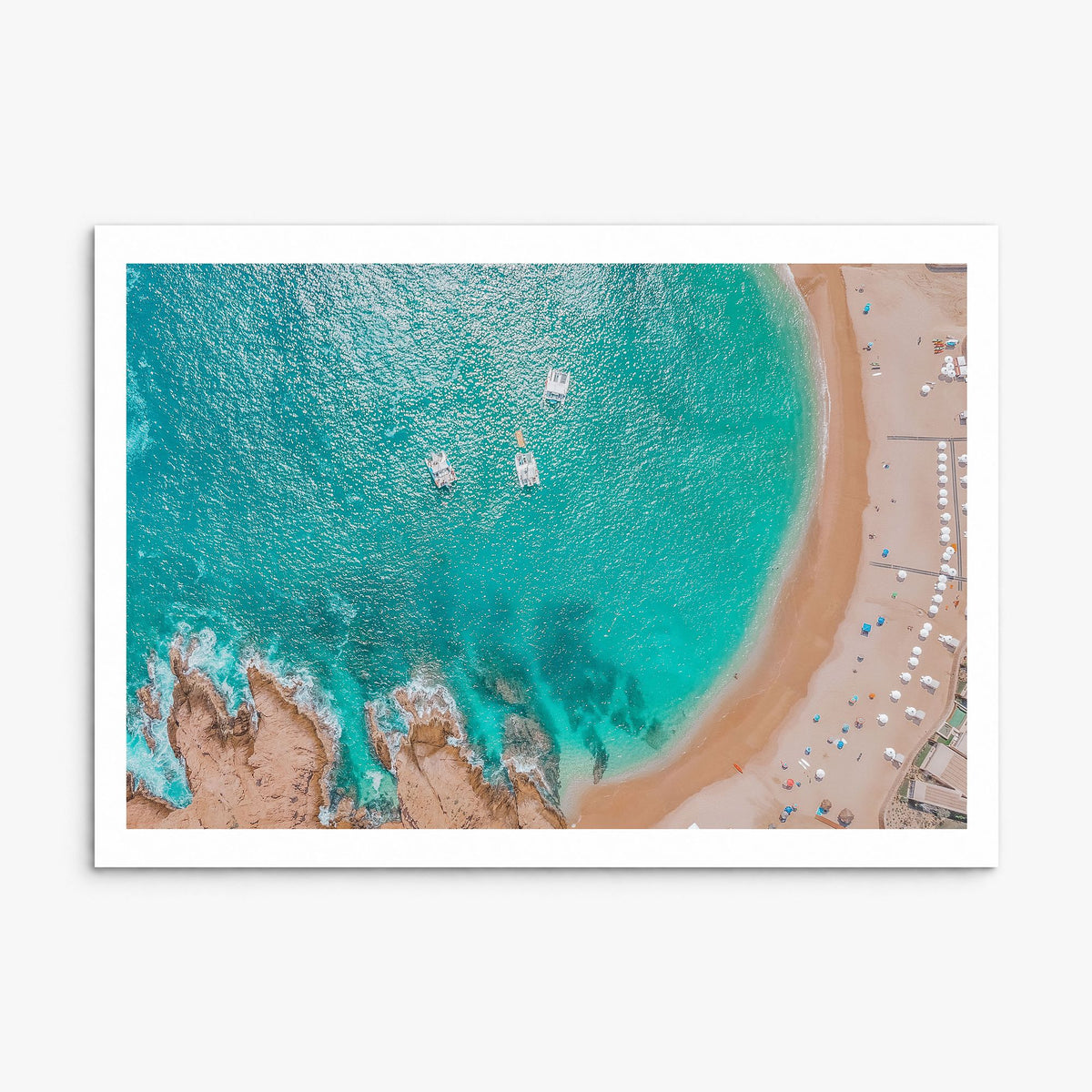 Cabo San Lucas Photo Poster, print only (unframed), white border
