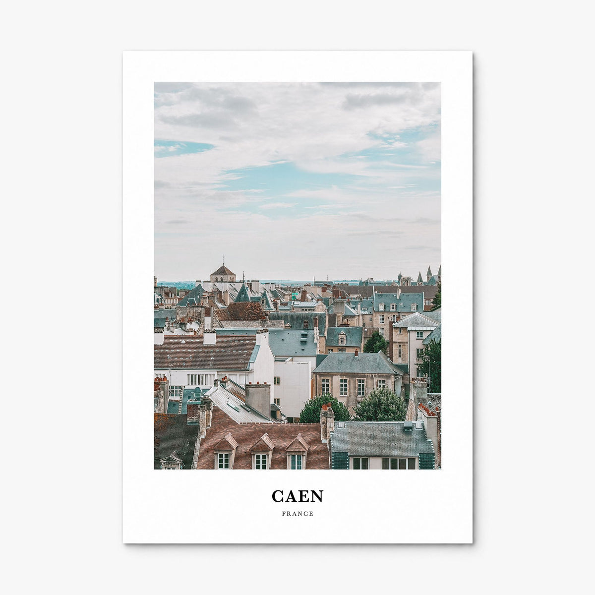 Caen Classic Poster, print only (unframed)