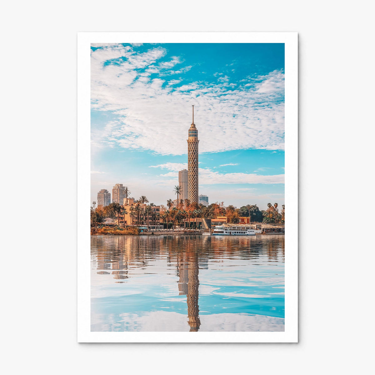 Cairo Photo No 1 Poster, print only (unframed), white border