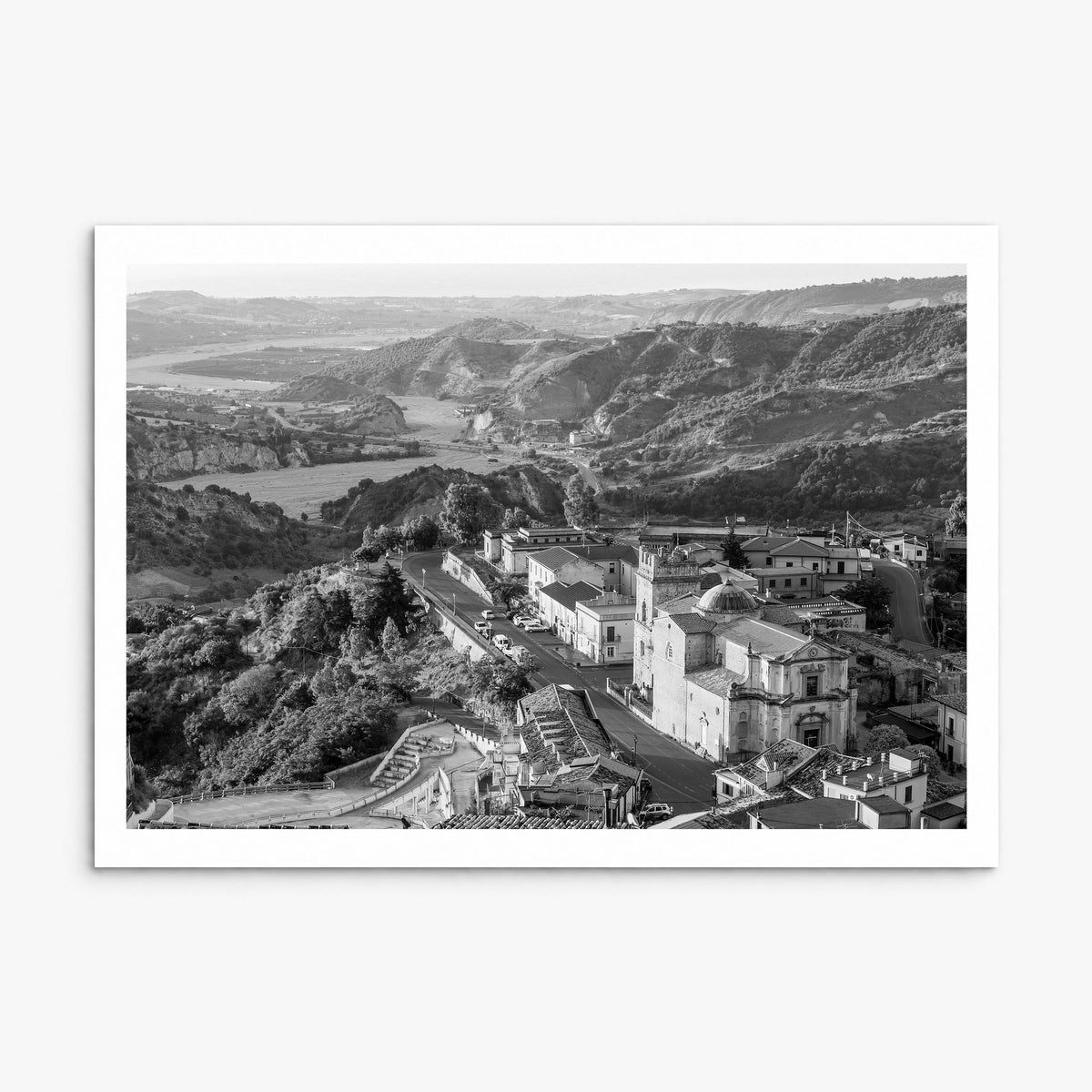 Calabria Photo Poster, print only (unframed), white border