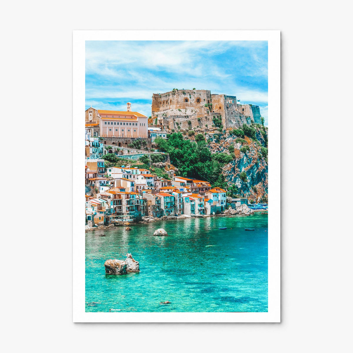 Calabria Photo No 1 Poster, print only (unframed), white border
