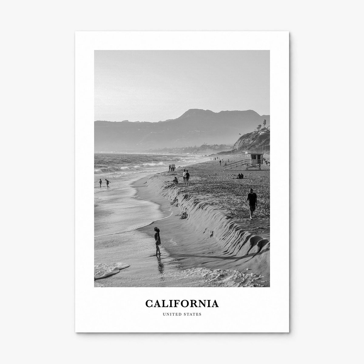 California Classic No 1 Poster, print only (unframed)