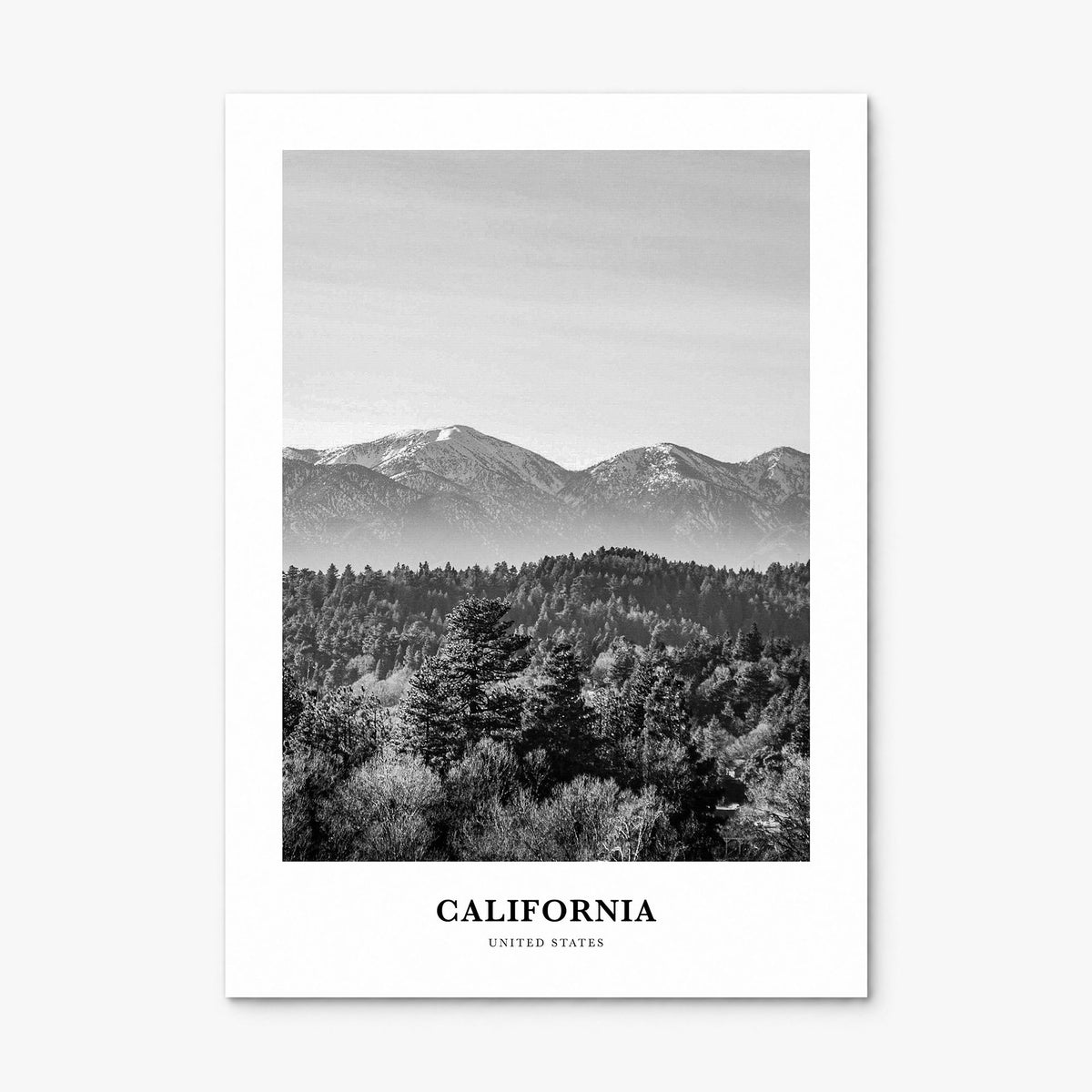 California Classic No 3 Poster, print only (unframed)