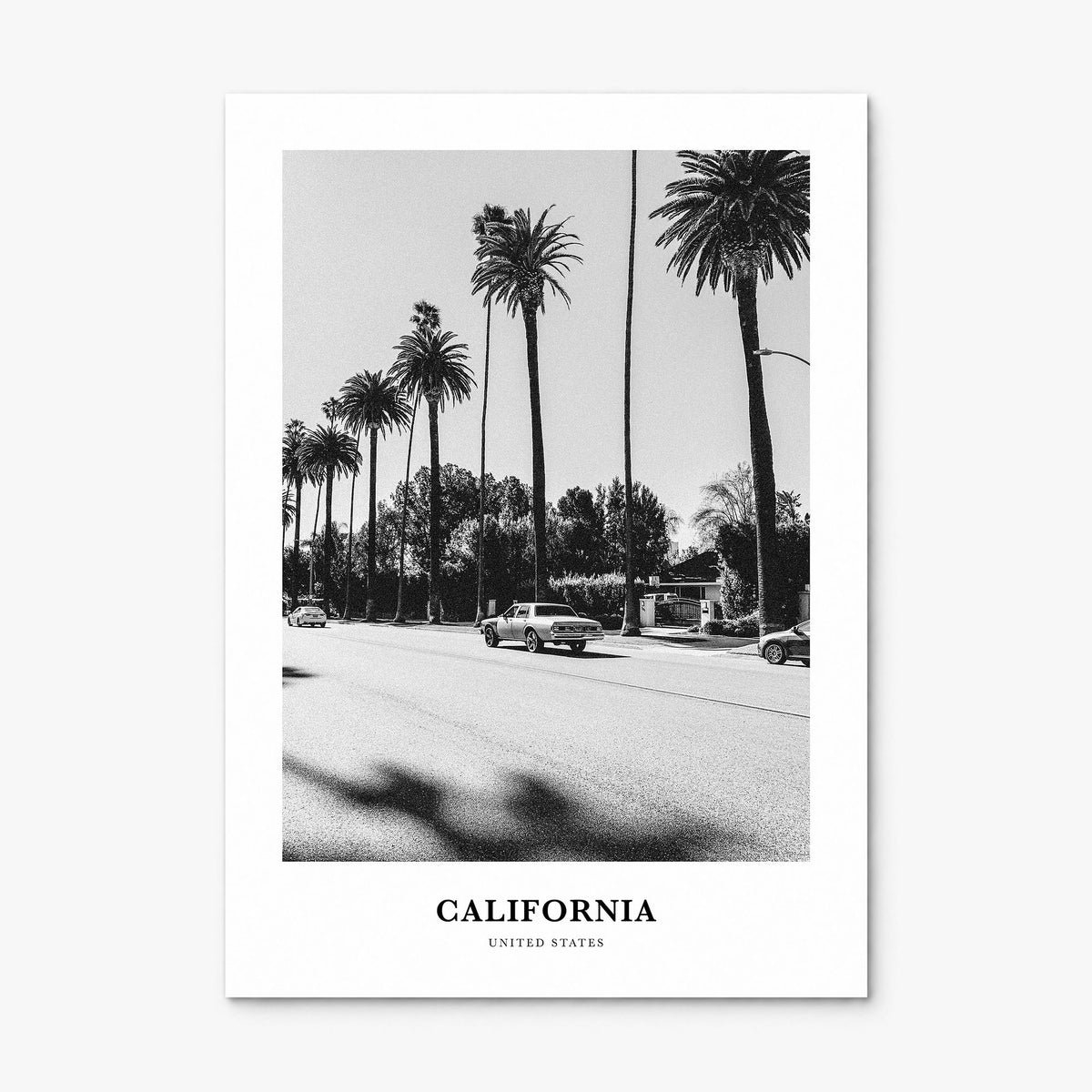 California Classic No 4 Poster, print only (unframed)