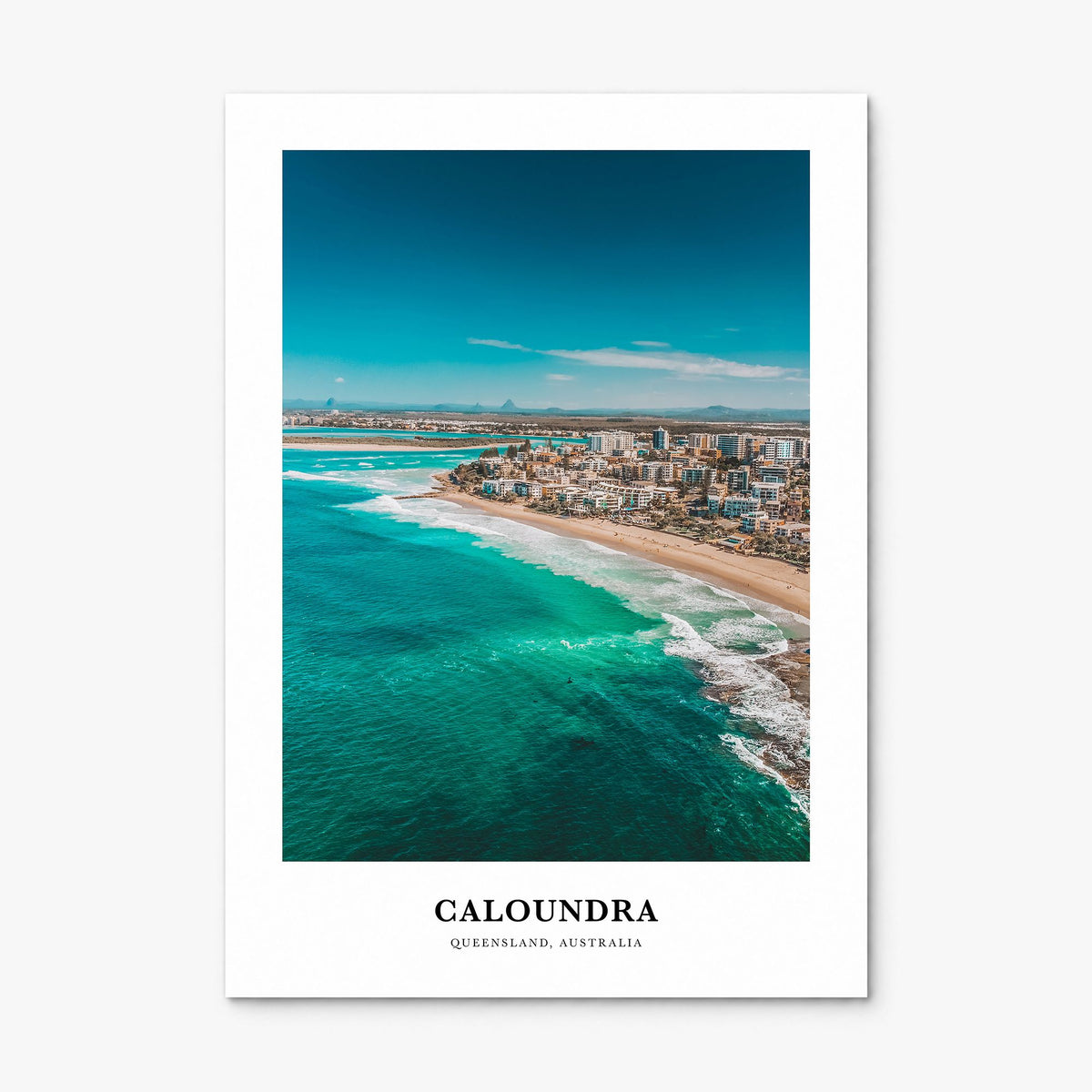 Caloundra Classic Poster, print only (unframed)