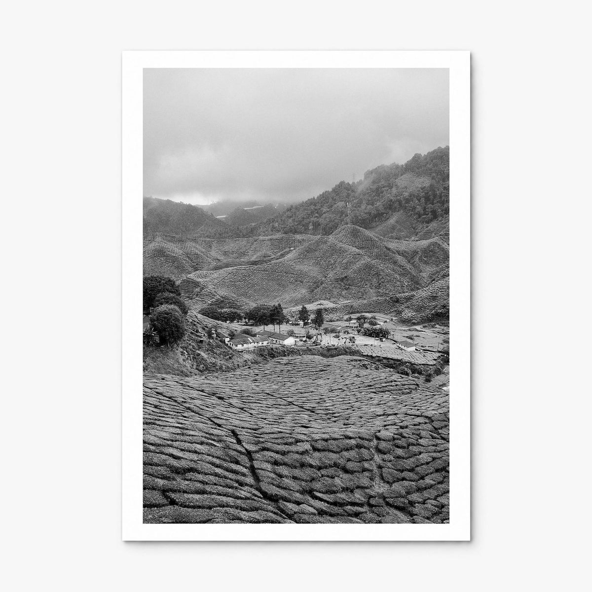 Cameroon Photo Poster, print only (unframed), white border
