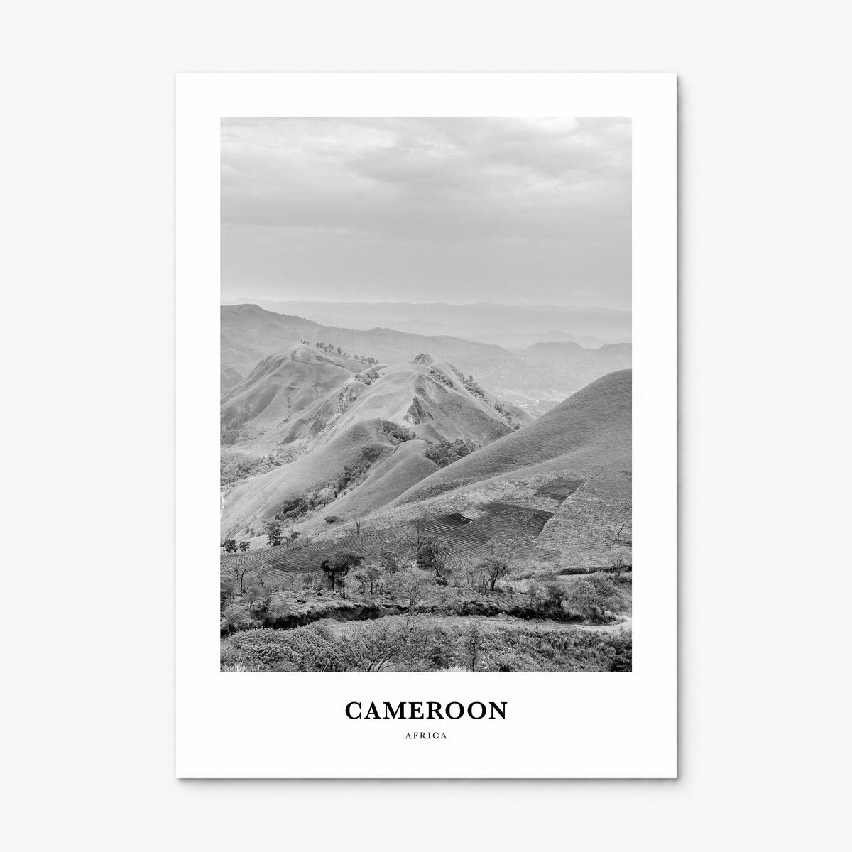 Cameroon Classic Poster, print only (unframed)