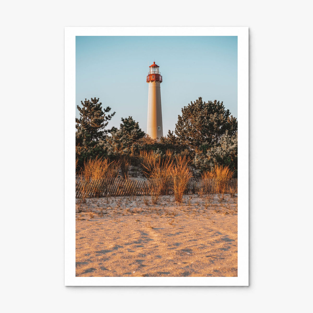 Cape May Photo Poster, print only (unframed), white border