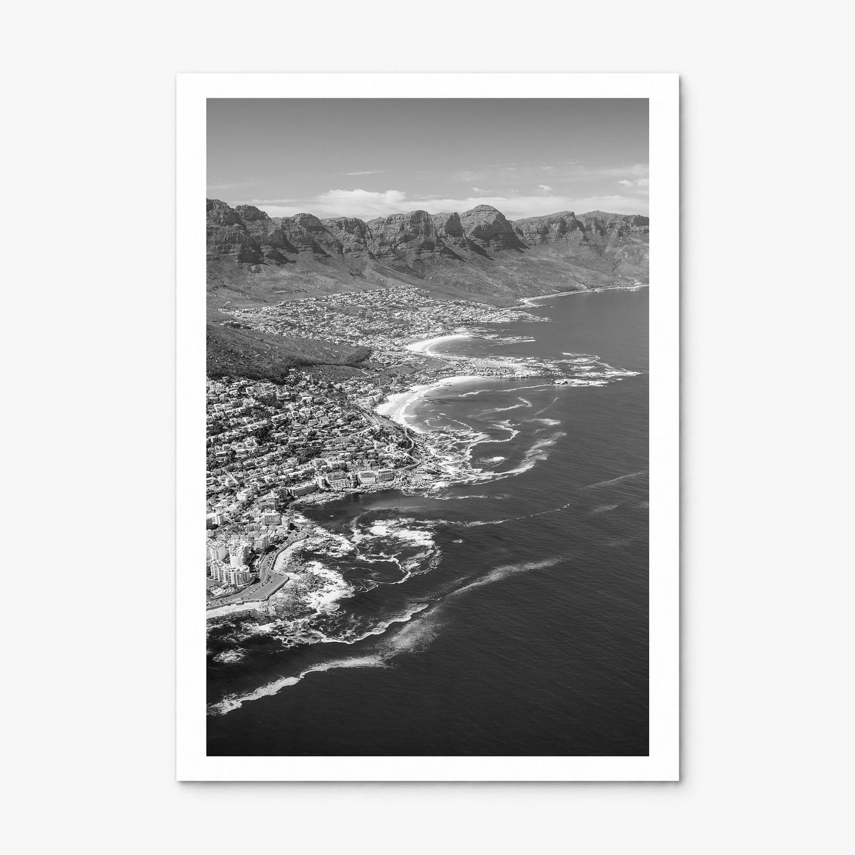 Cape Town Photo No 1 Poster, print only (unframed), white border