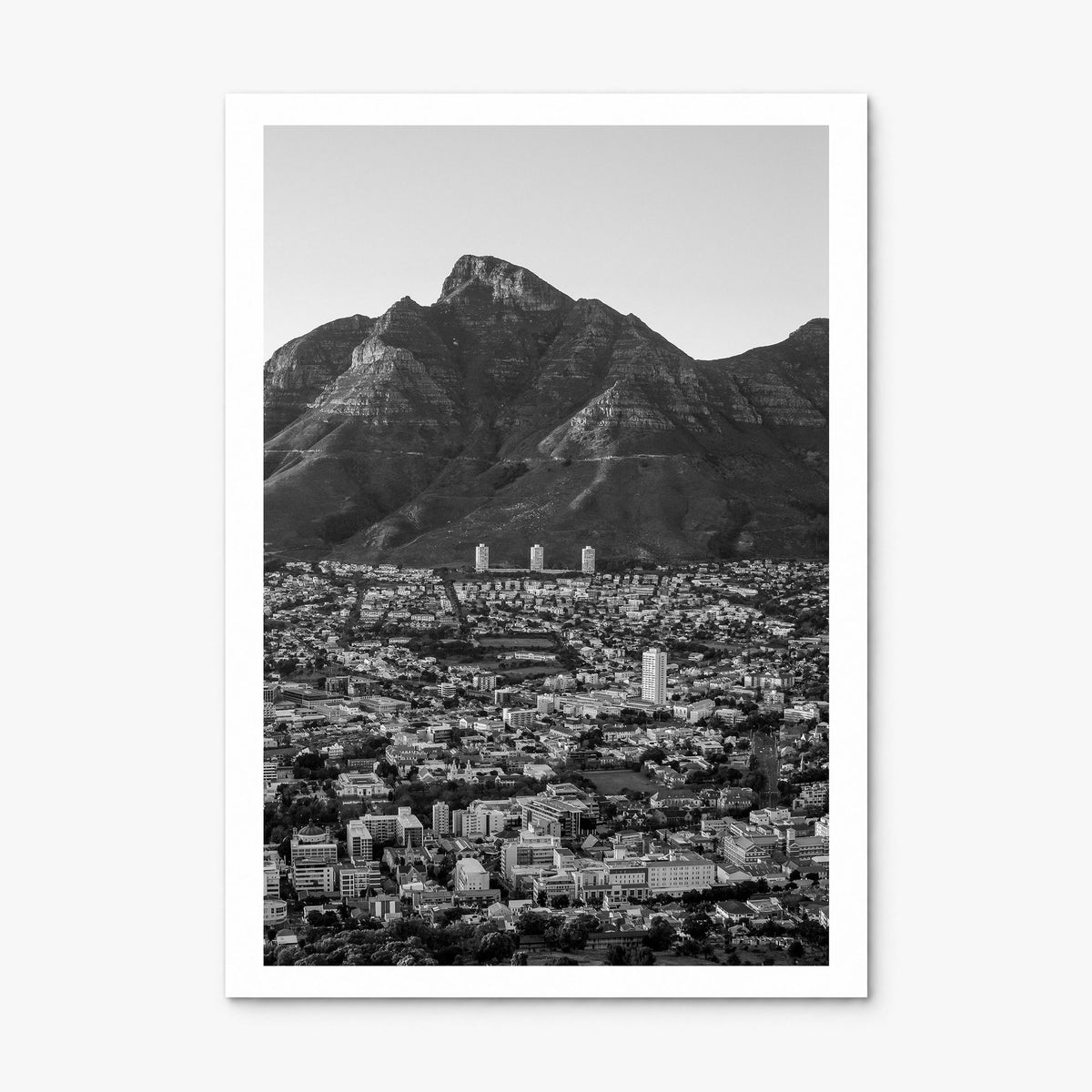 Cape Town Photo No 2 Poster, print only (unframed), white border