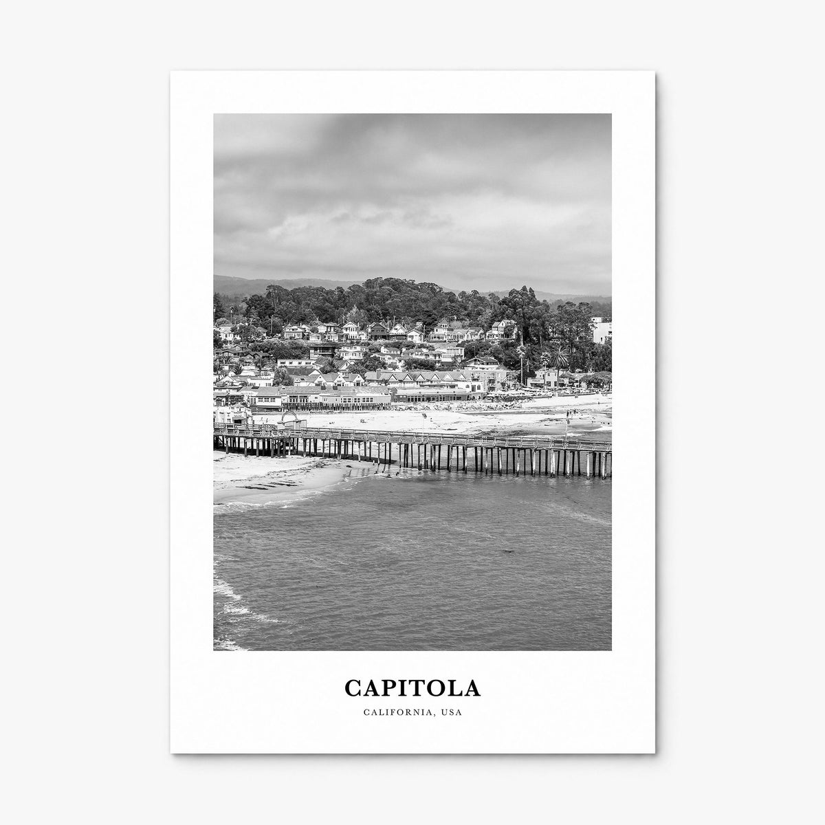 Capitola Classic Poster, print only (unframed)