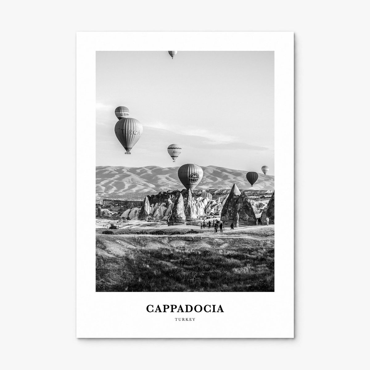 Cappadocia Classic Poster, print only (unframed)