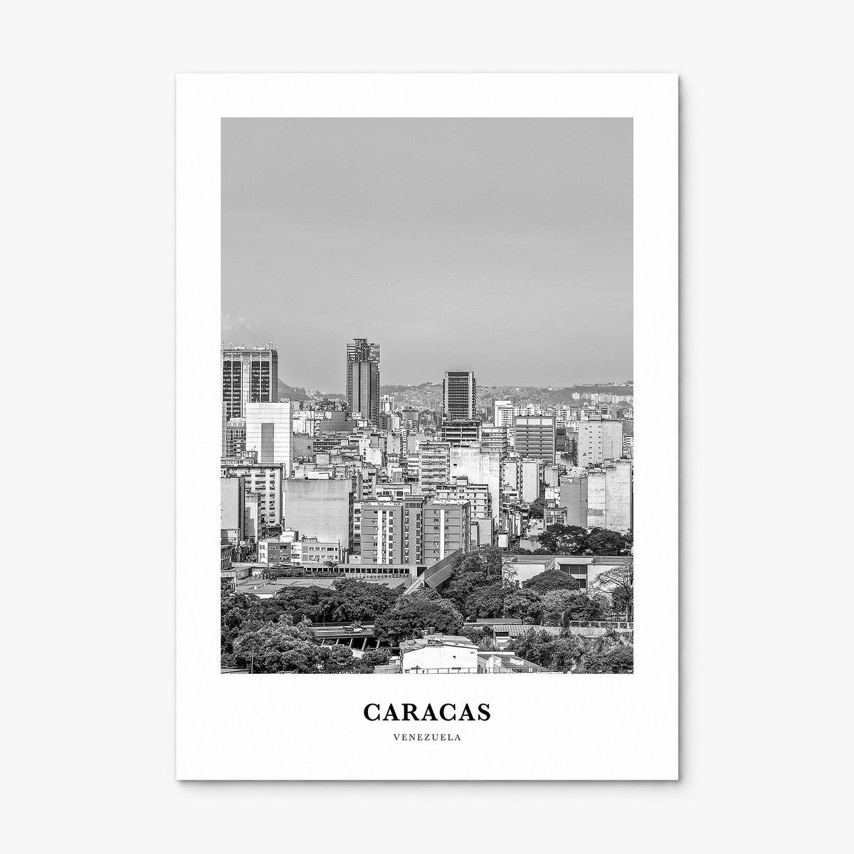 Caracas Classic No 2 Poster, print only (unframed)