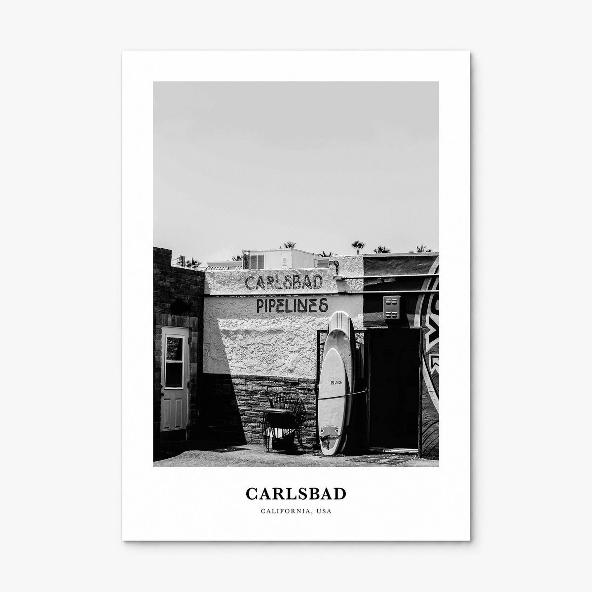 Carlsbad Classic No 2 Poster, print only (unframed)