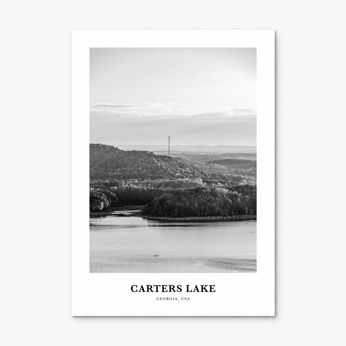 Carters Lake Classic Poster, print only (unframed)