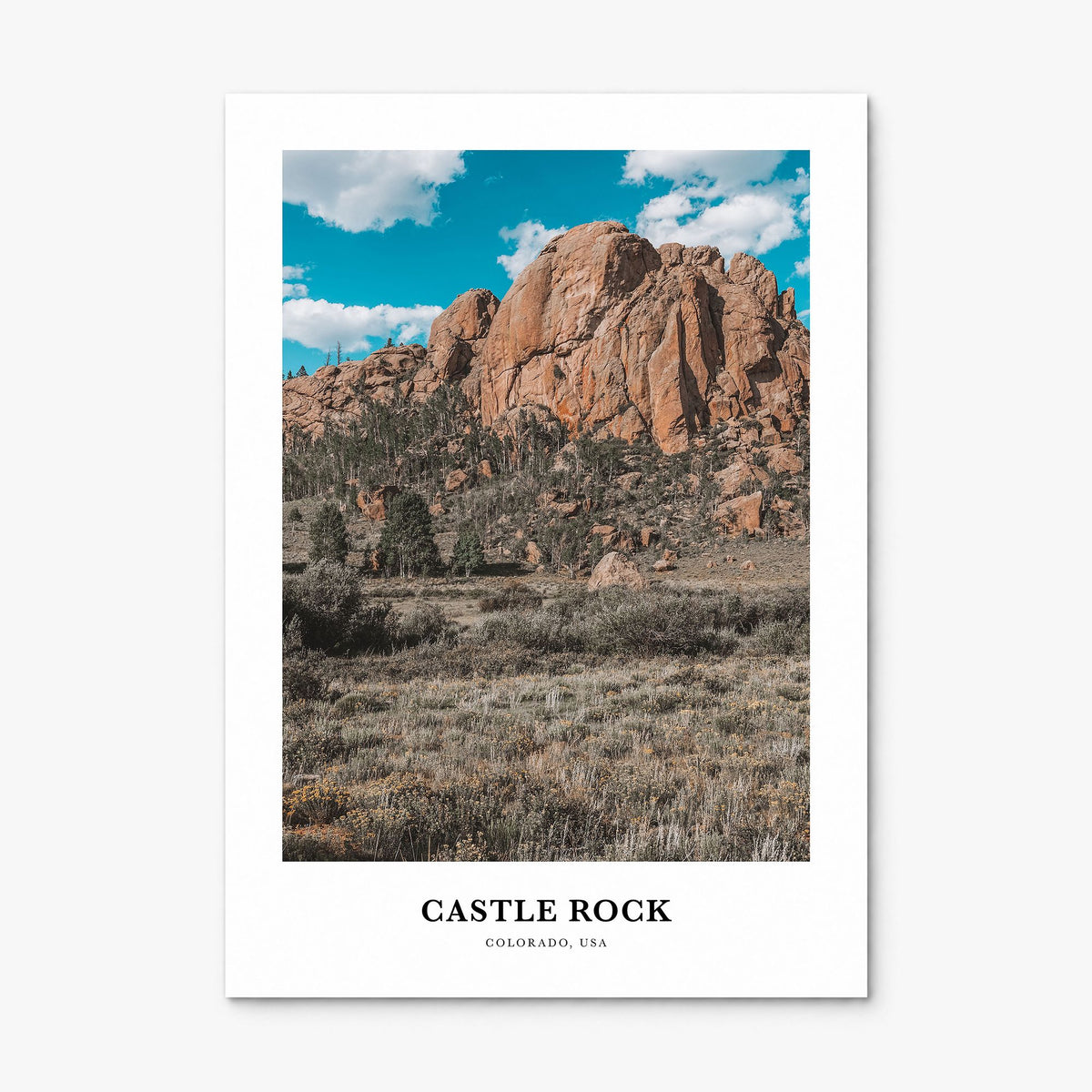 Castle Rock Classic Poster, print only (unframed)