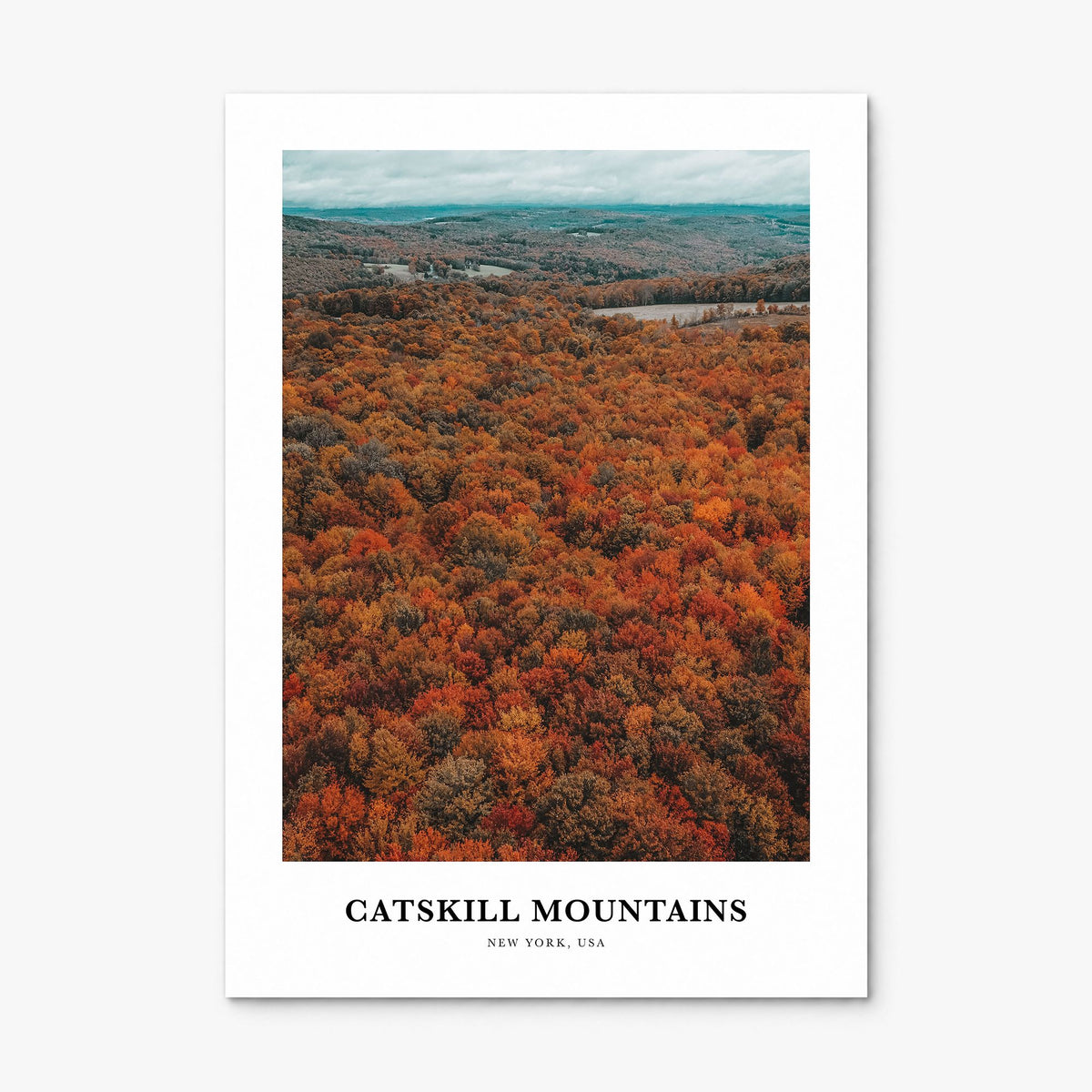 Catskill Mountains Classic Poster, print only (unframed)