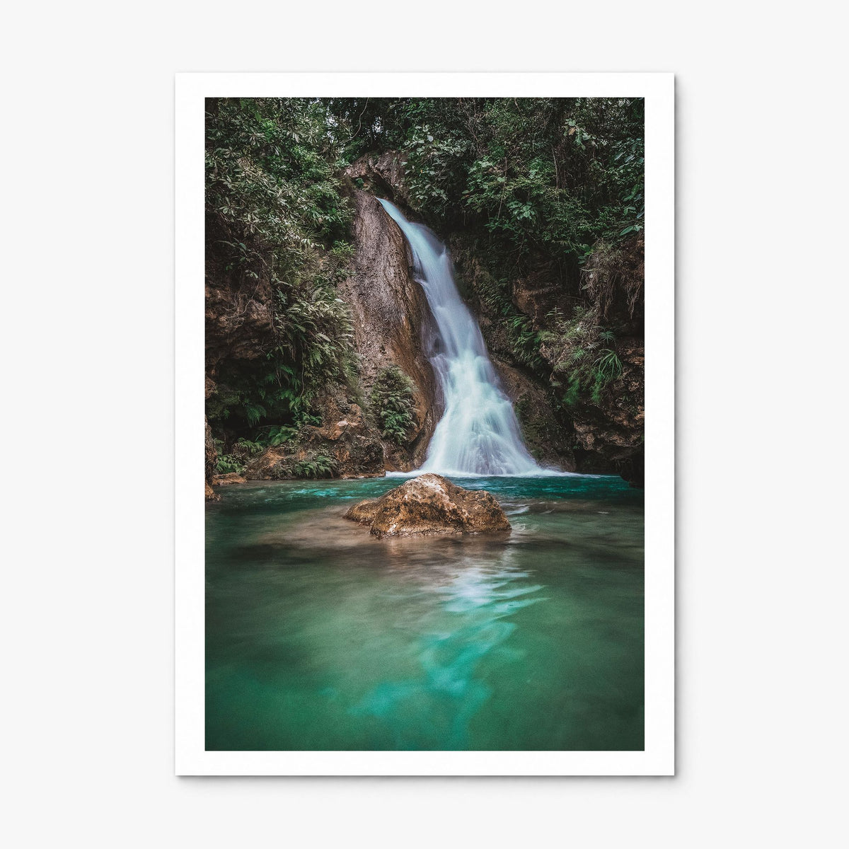 Cebu Photo Poster, print only (unframed), white border