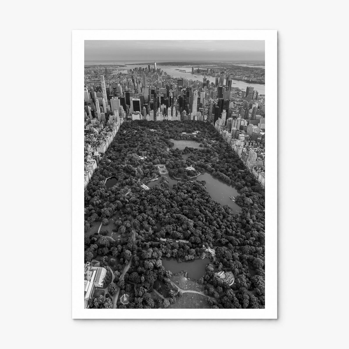 Central Park Photo No 1 Poster, print only (unframed), white border