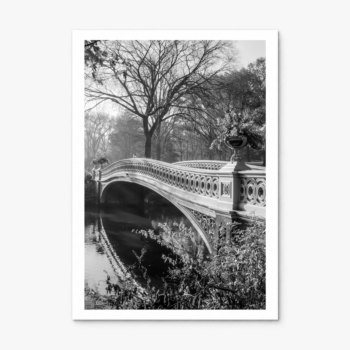 Central Park Photo No 2 Poster, print only (unframed), white border