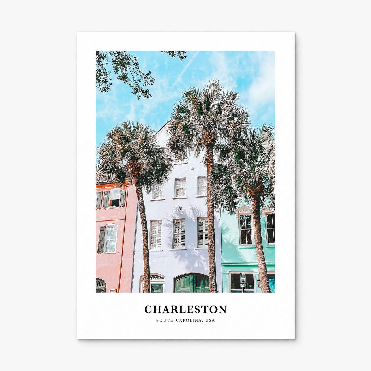 Charleston, South Carolina Classic No 2 Poster, print only (unframed)