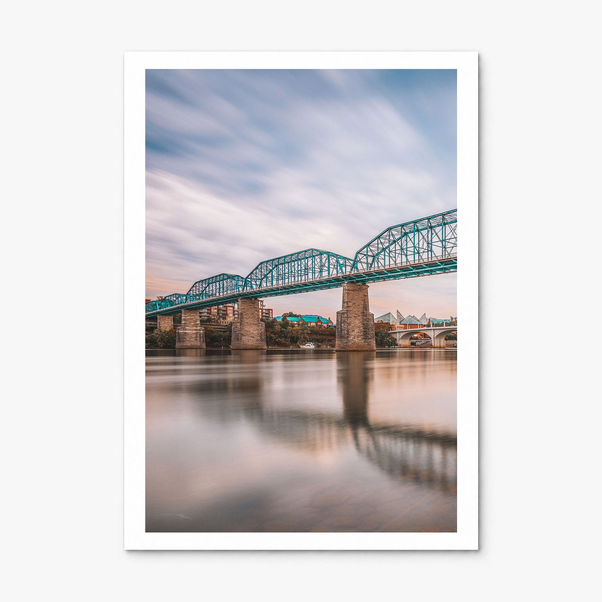 Chattanooga Photo Poster, print only (unframed), white border