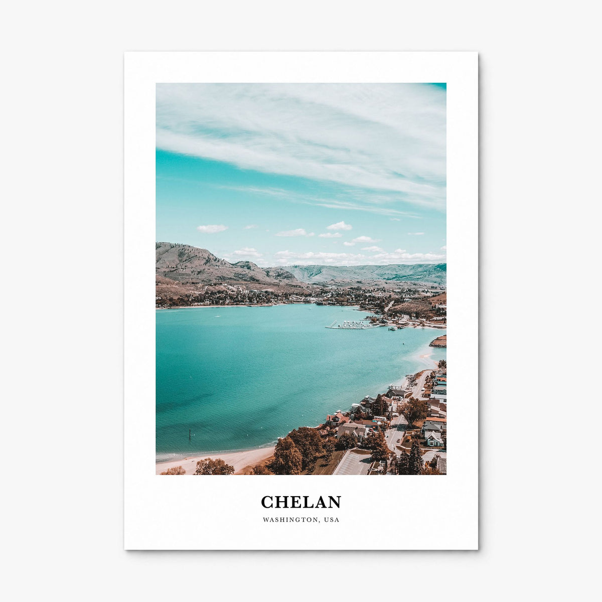 Chelan Classic Poster, print only (unframed)