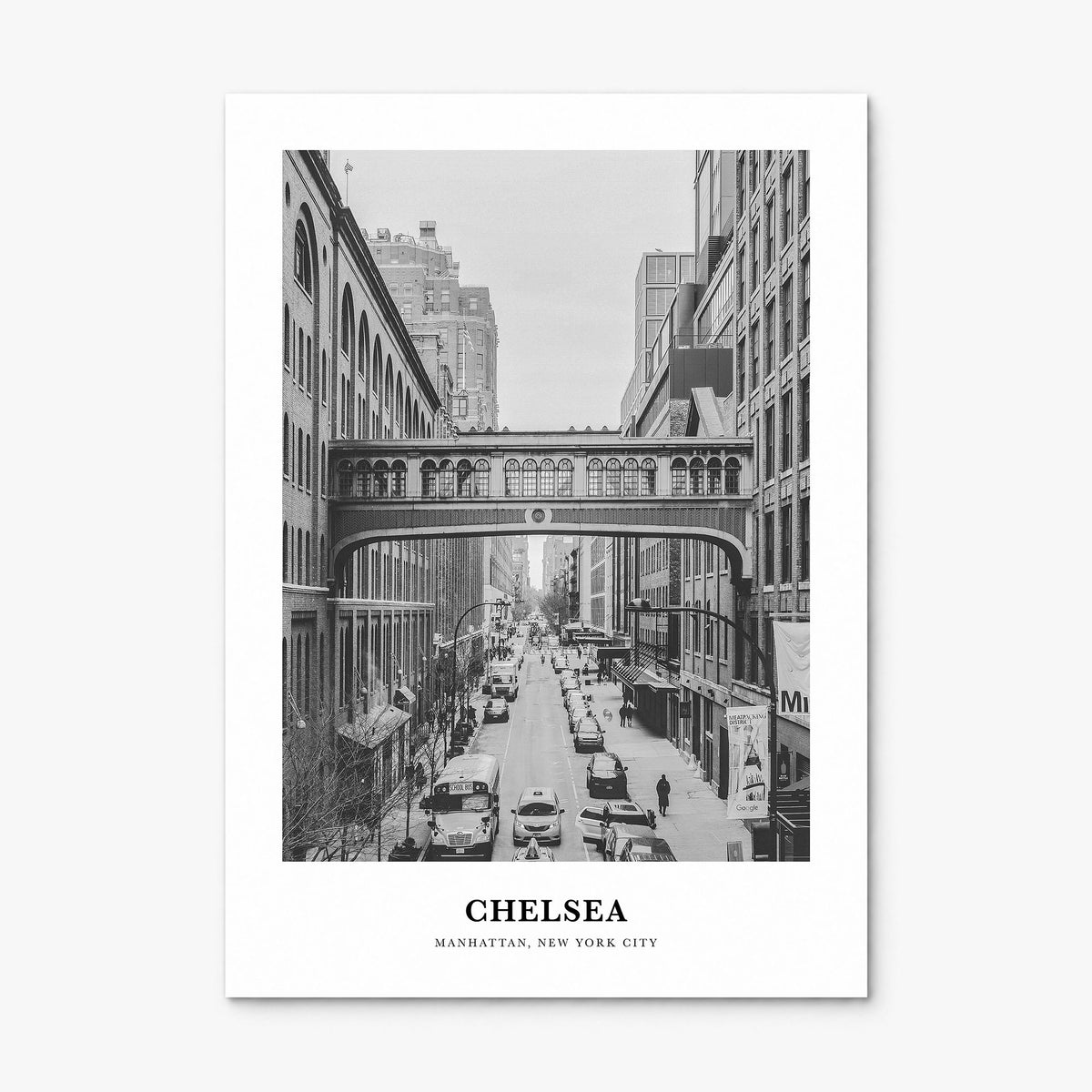Chelsea, New York Classic Poster, print only (unframed)