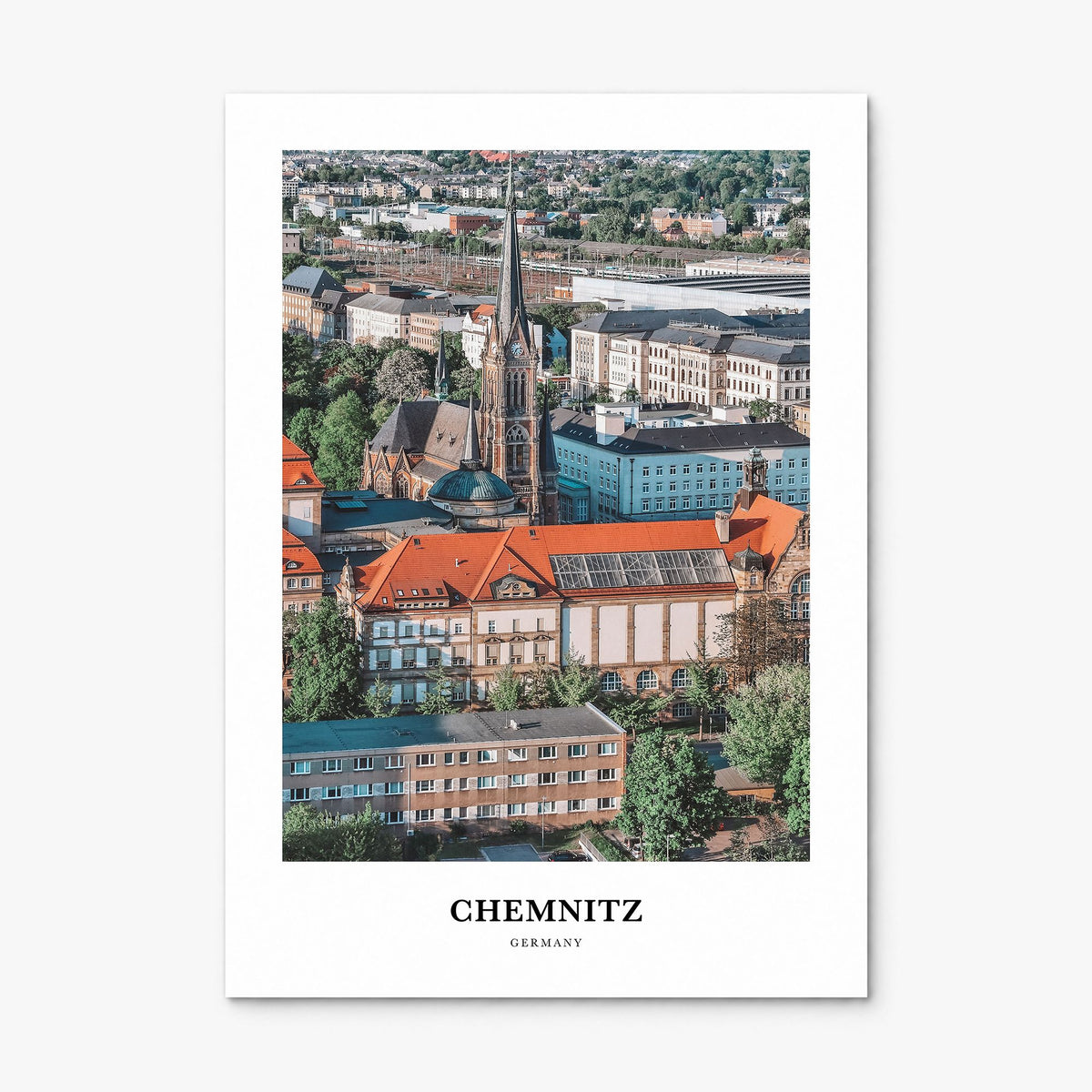 Chemnitz Classic Poster, print only (unframed)