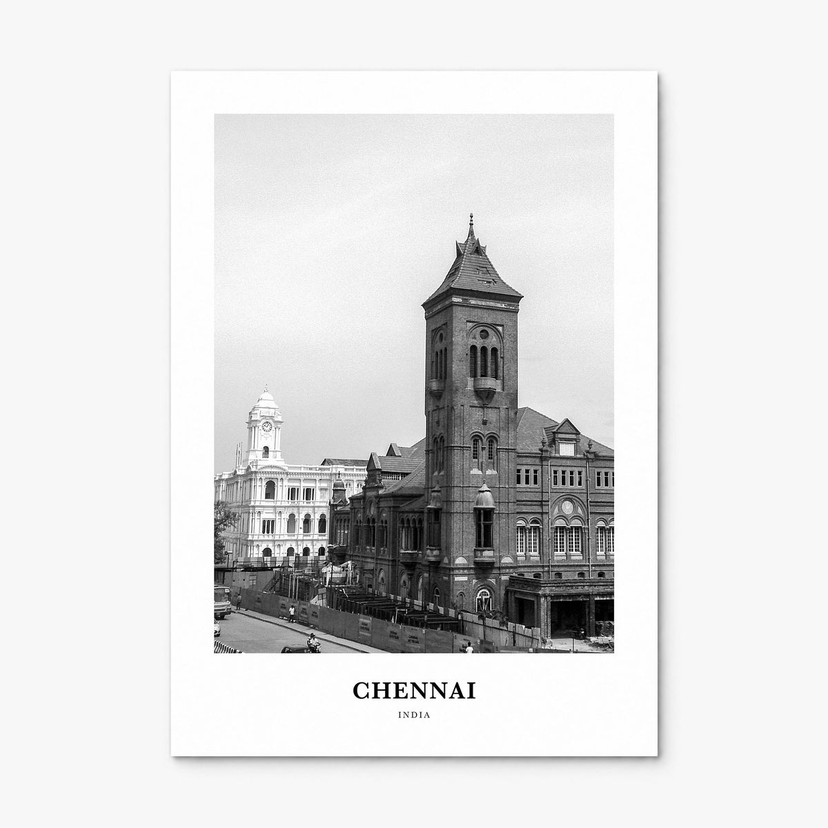 Chennai Classic Poster, print only (unframed)