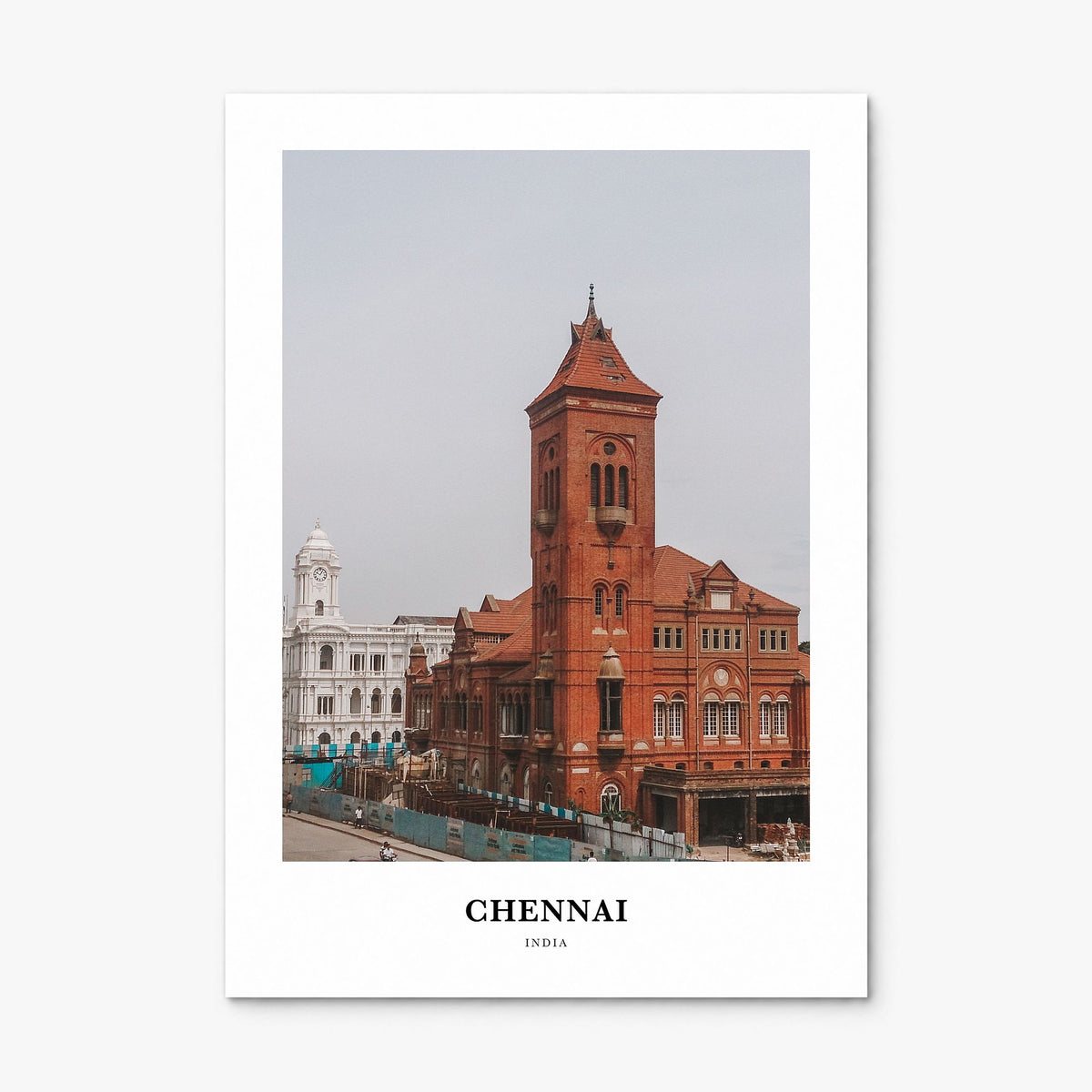 Chennai Classic Poster, print only (unframed)