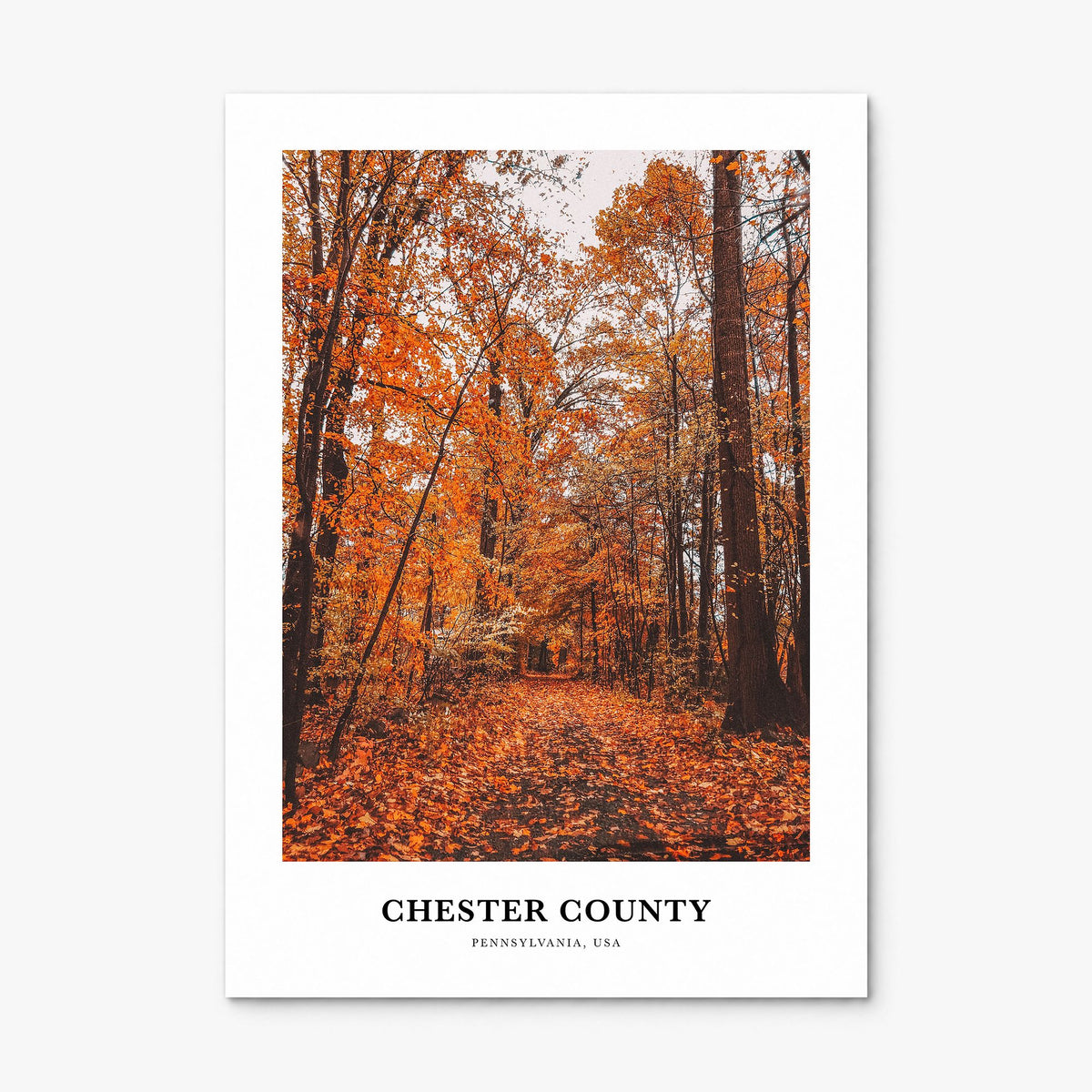 Chester County Classic Poster, print only (unframed)