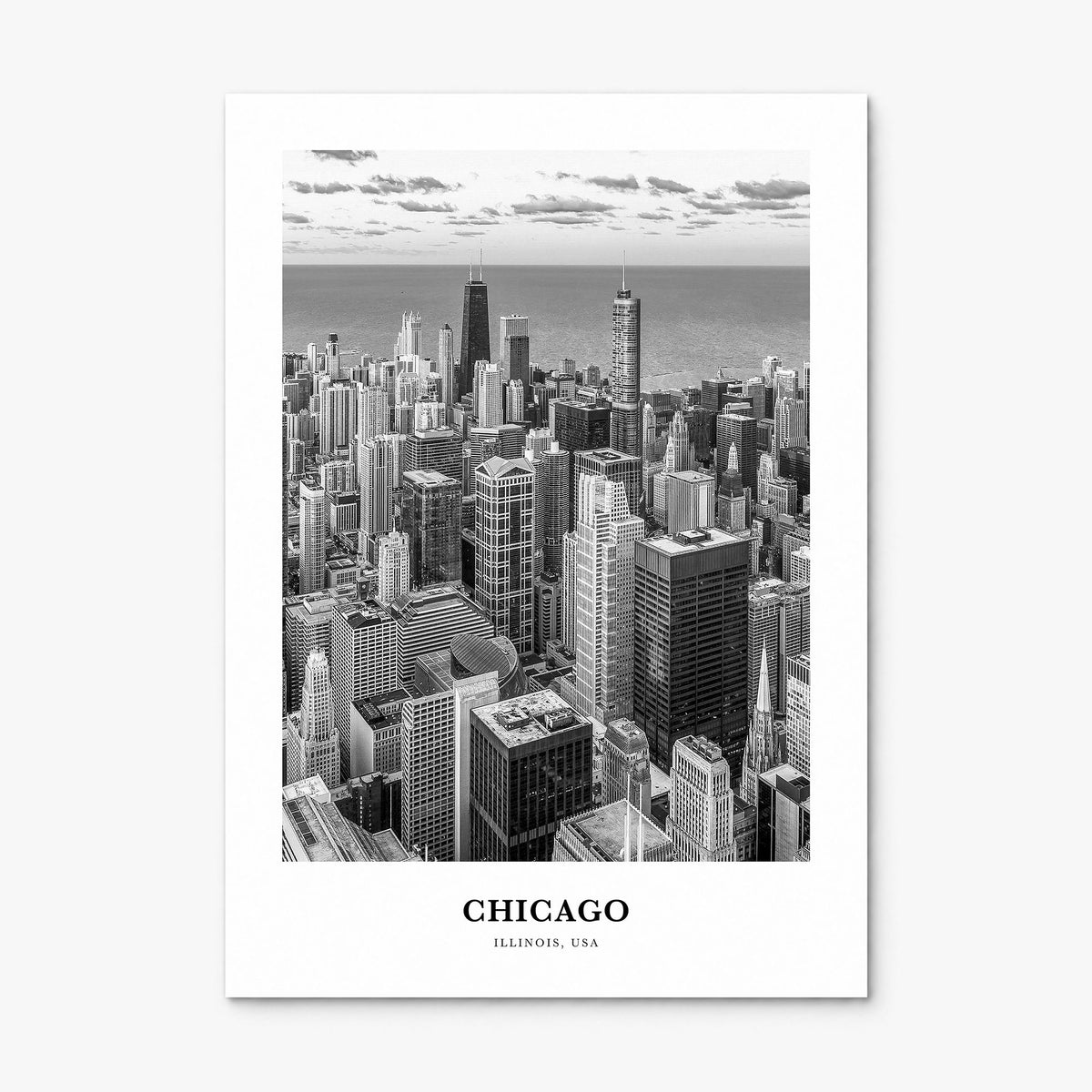 Chicago Classic No 3 Poster, print only (unframed)