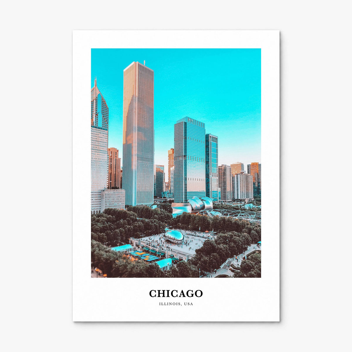 Chicago Classic No 1 Poster, print only (unframed)