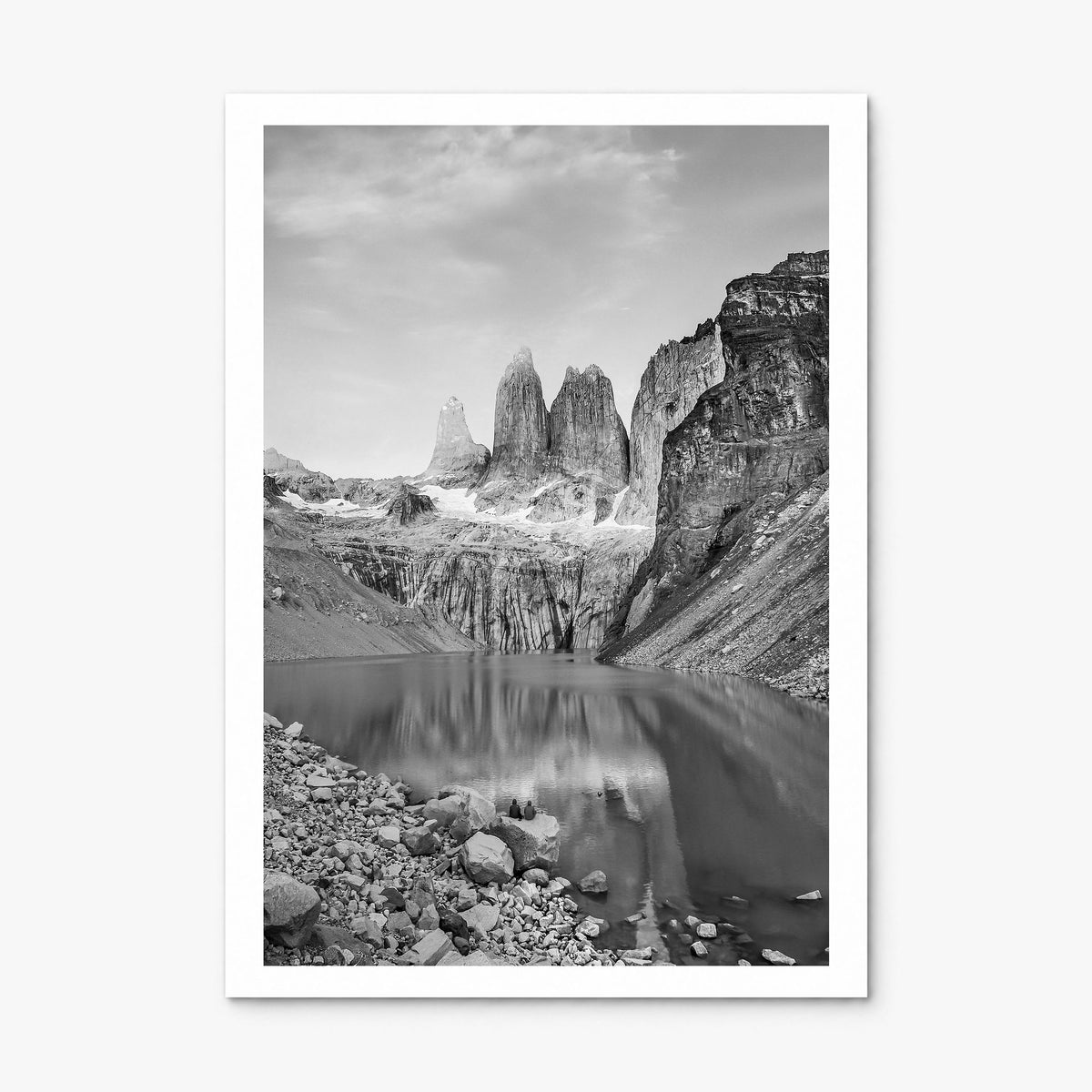 Chile Photo Poster, print only (unframed), white border