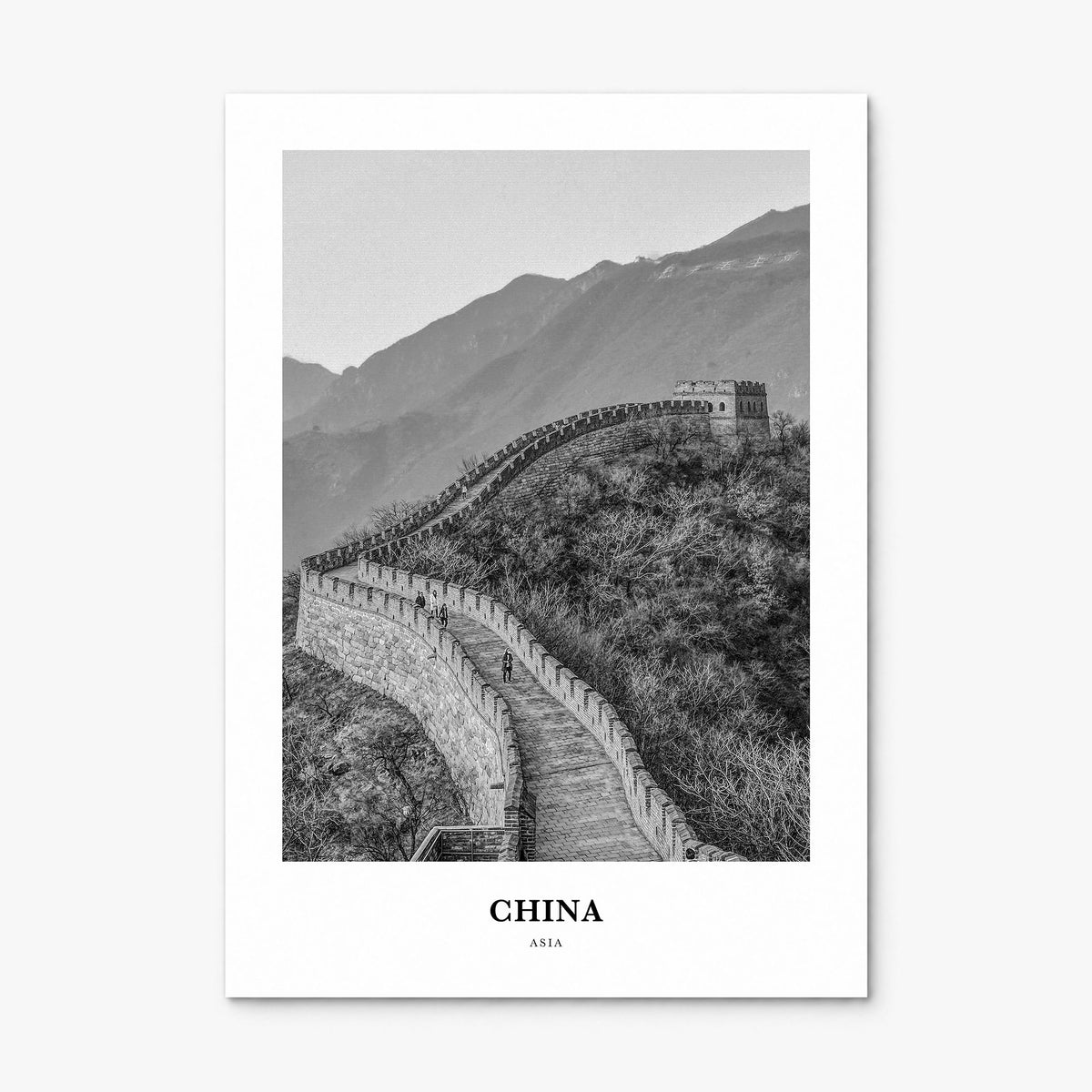 China Classic No 3 Poster, print only (unframed)
