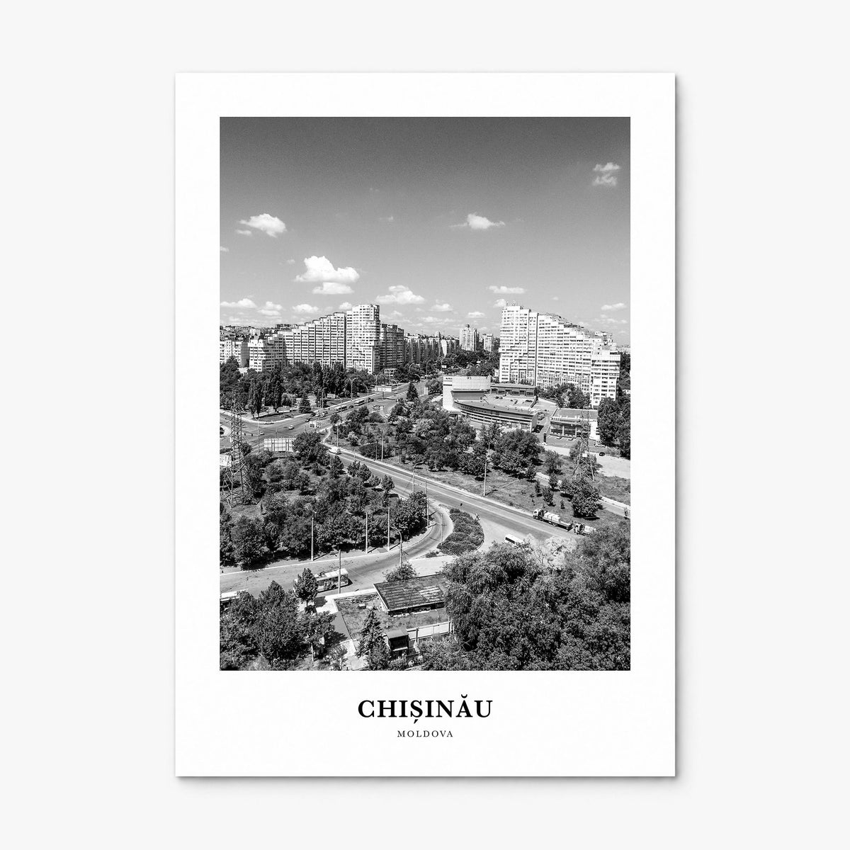 Chișinău Classic Poster, print only (unframed)