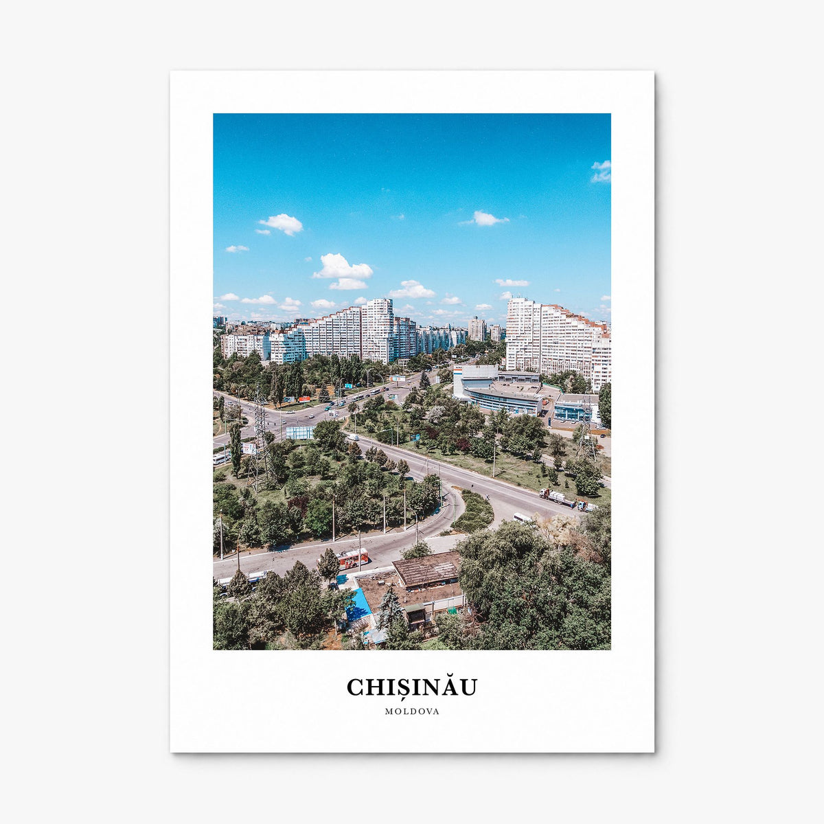 Chișinău Classic Poster, print only (unframed)