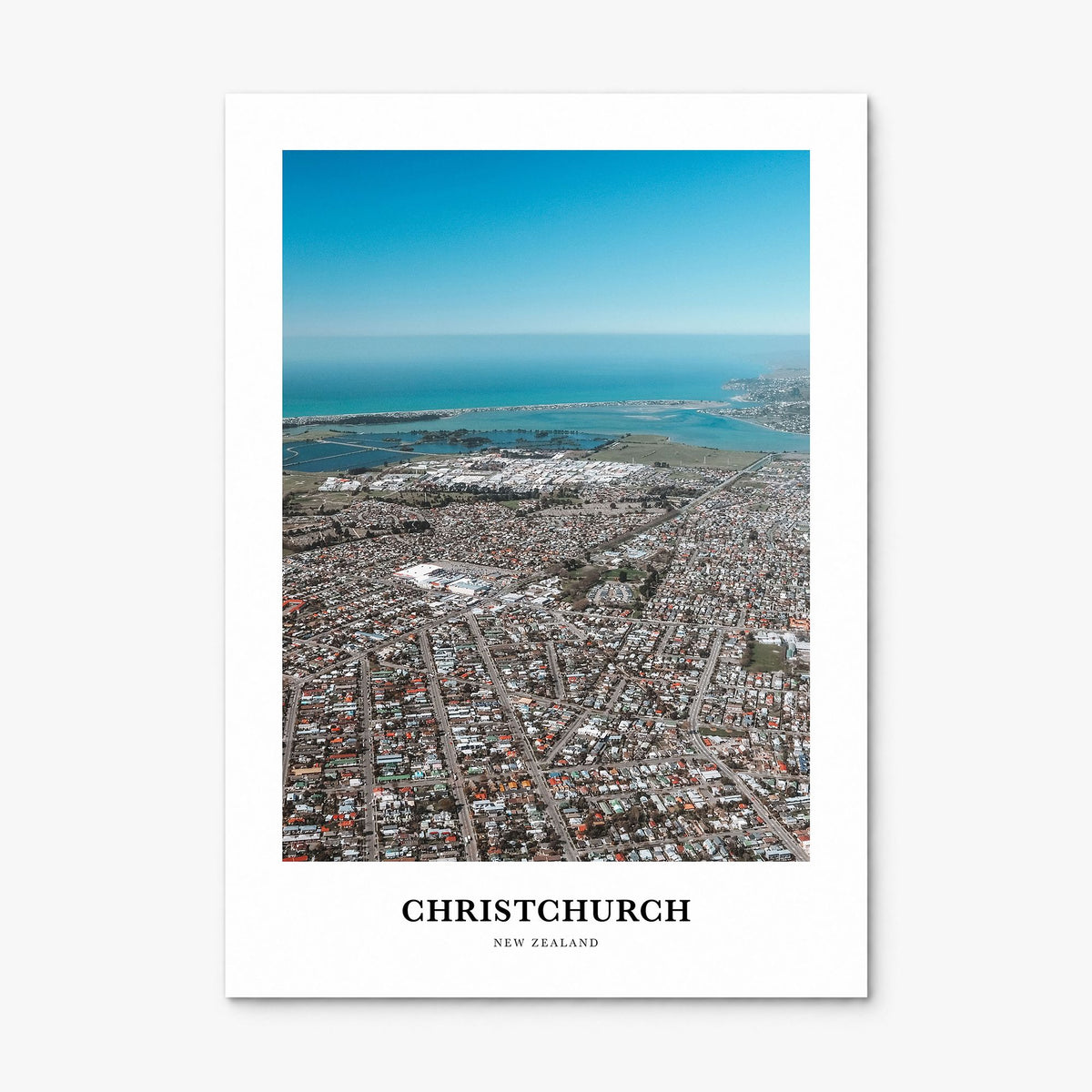 Christchurch Classic Poster, print only (unframed)