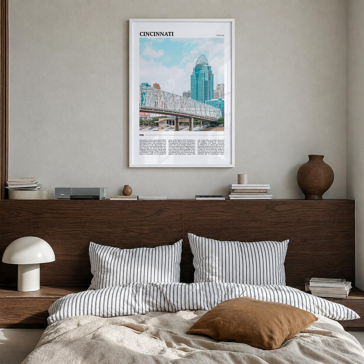Cincinnati Travel No 1 Poster