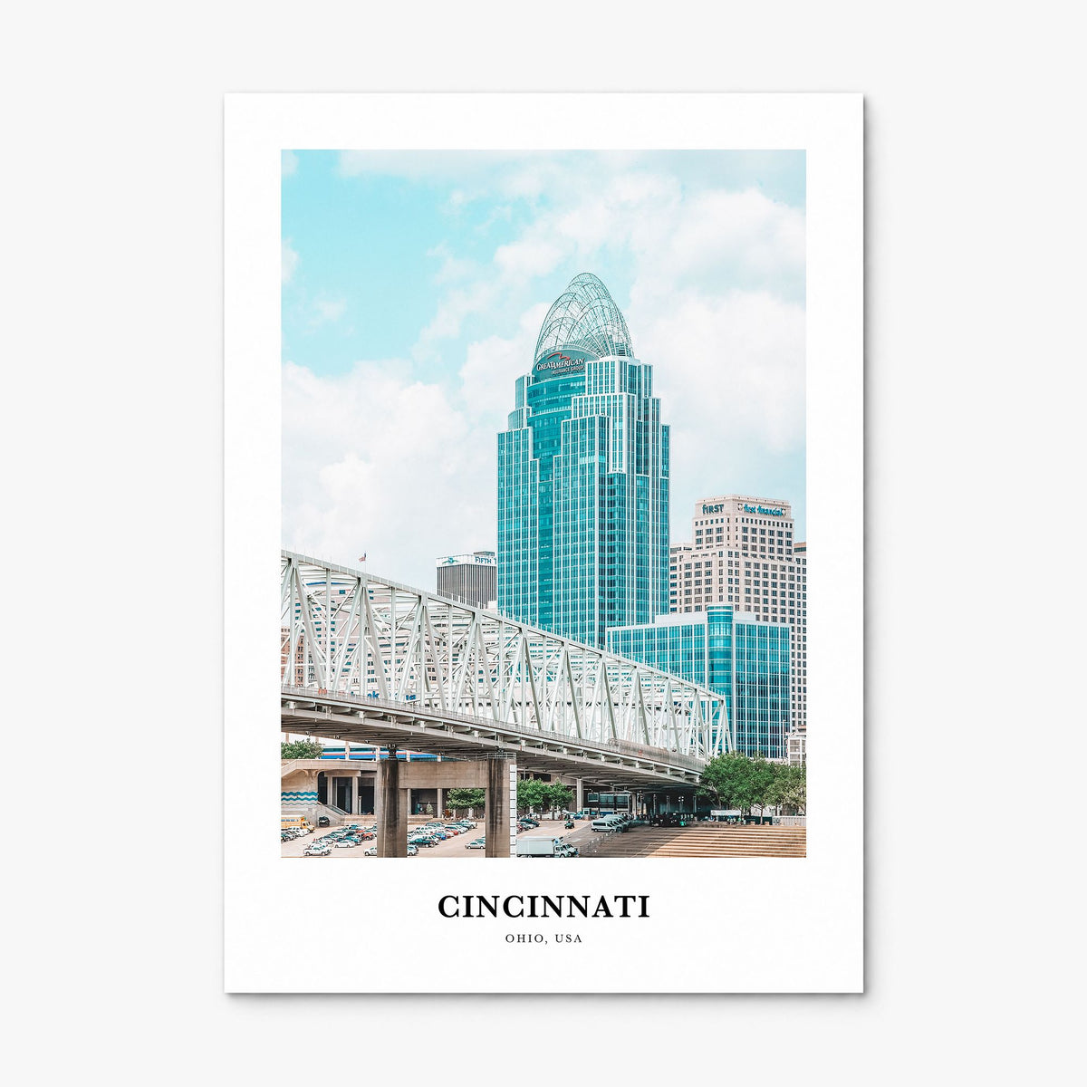 Cincinnati Classic No 1 Poster, print only (unframed)