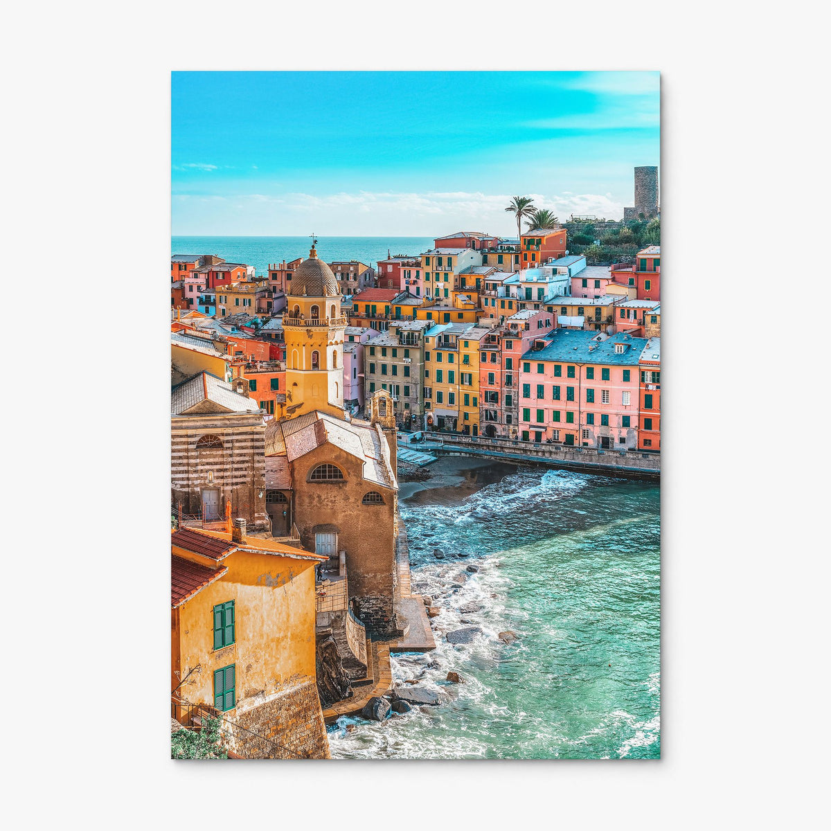Cinque Terre Photo No 3 Poster, print only (unframed), full image (no border)