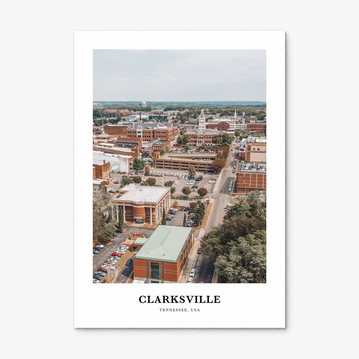 Clarksville Classic Poster, print only (unframed)
