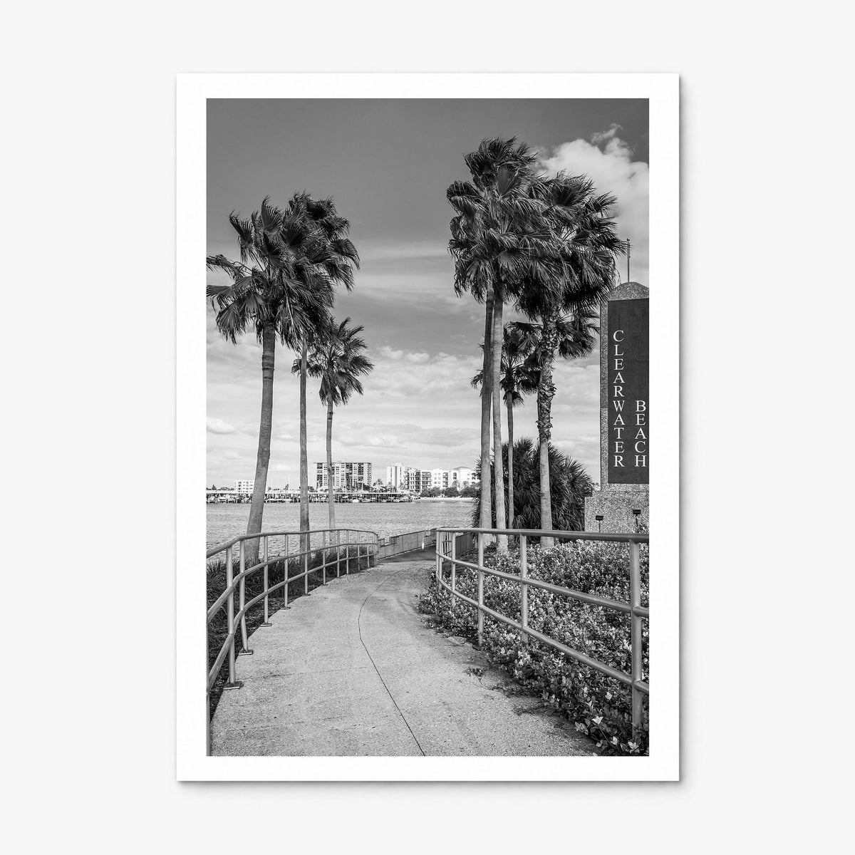Clearwater Photo No 2 Poster, print only (unframed), white border
