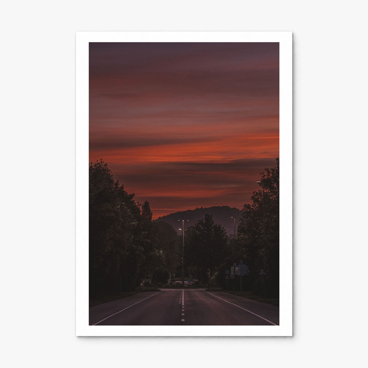 Clemson Photo No 2 Poster, print only (unframed), white border