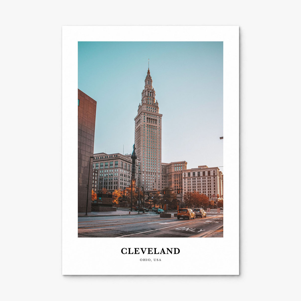 Cleveland Classic No 1 Poster, print only (unframed)