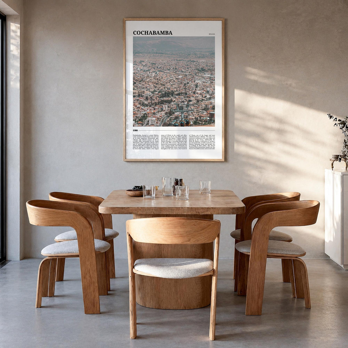 Cochabamba Travel Poster